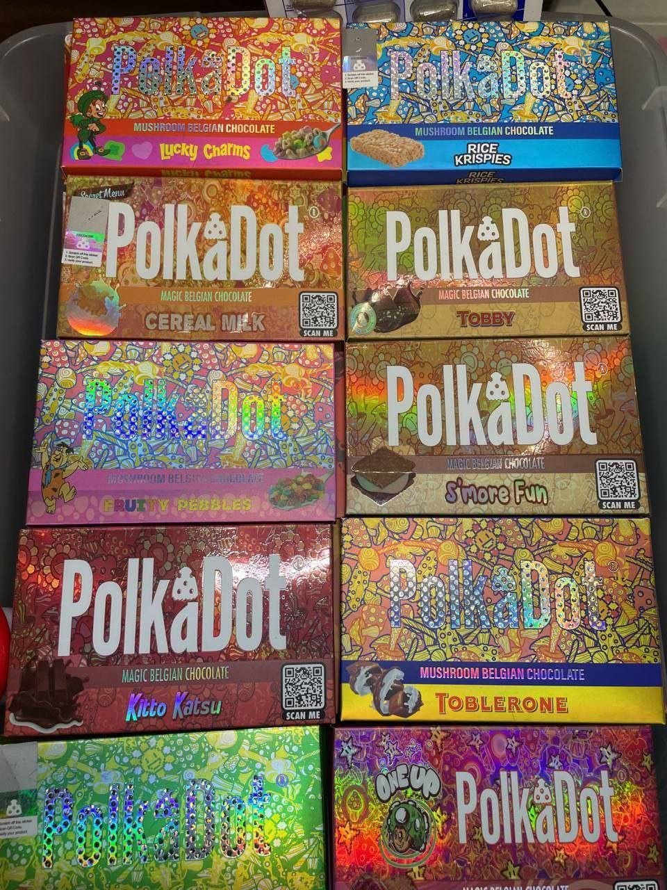 Buy Polkadot Chocolate Bar Box Australia | shrooms Price Au